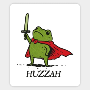 Huzzah-Frog Magnet